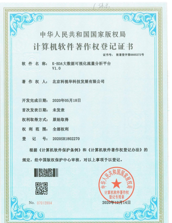 K-BDA大数据可视化流量分析平台